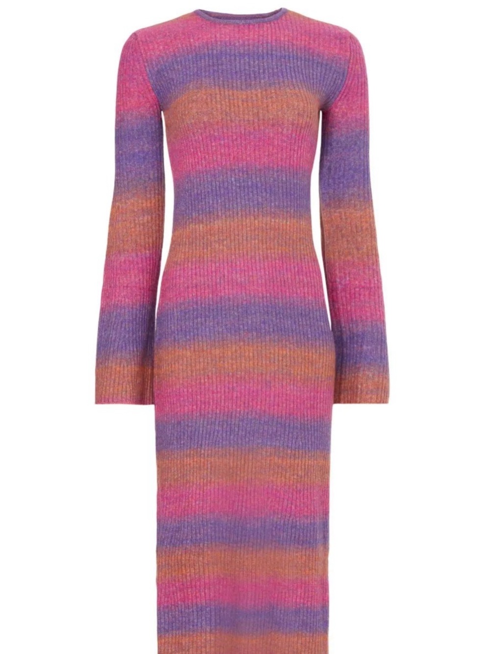 Simon Miller Knit Striped Midi Dress